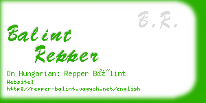 balint repper business card